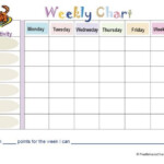 11 Best Weekly Charts Images On Pinterest Chore Charts Food Log And