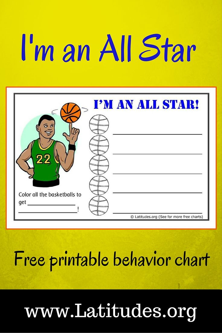 All Star Behavior Chart ACN Latitudes Star Behavior Charts