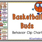 Basketball Buds Behavior Clip Chart From Over The MoonBow Behavior