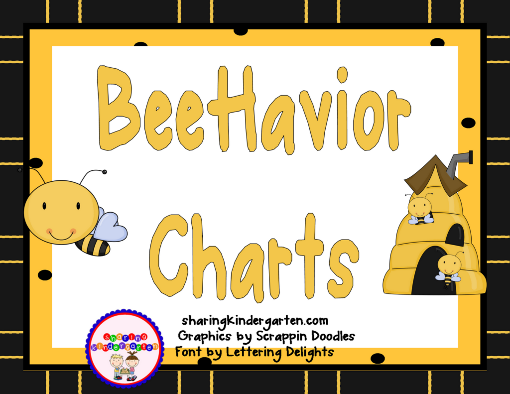 BeeHavior Charts Sharing Kindergarten