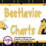 BeeHavior Charts Sharing Kindergarten