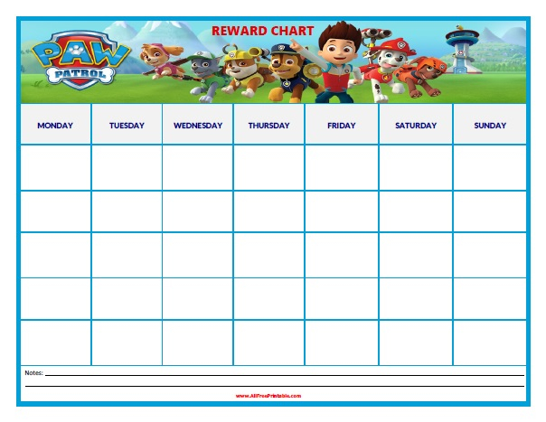 Behavior Charts Free Printable