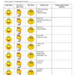 Behavior Charts Printable For Kids Individual Behavior Chart