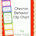 Behavior Clip Chart Behavior Management Chevron Clip Chart