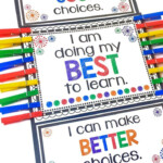 Behavior Clip Chart PRIMARY COLOR VERSION Behavior Clip Charts