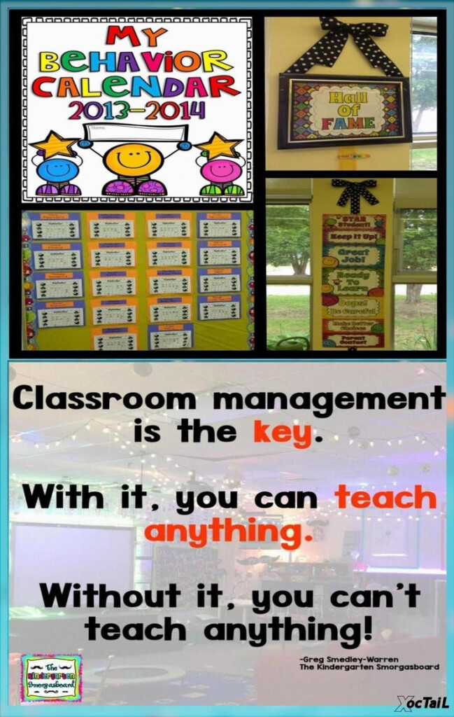 Behavior Management Calendars And A Clip Chart Kindergarten 