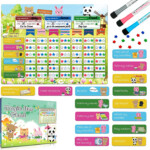 Buy Chore Chart For Kids Multiple Kids Ulif Magnetic Behavior Chart