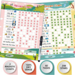 Buy Dry Erase Bahavior Chart For Kid At Home Magnetic Chore Chart For