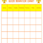 FREE 11 Behavior Chart Templates In PDF MS Word