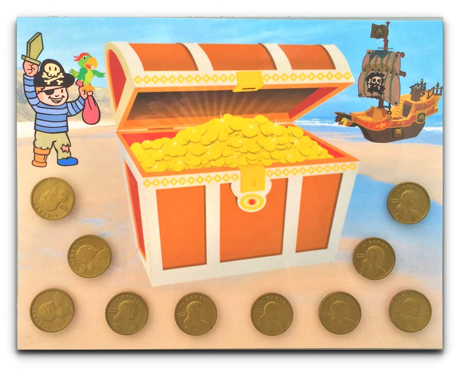 Handmade Products Learning Education Earn Pirate Treasure With This 
