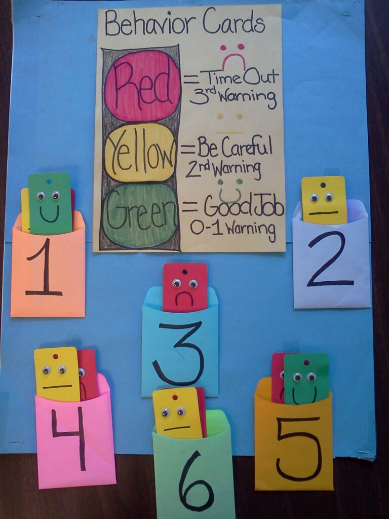 Diy Behavior Chart For Classroom BehaviorChart