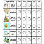 Kindergarten Individual Behavior Chart