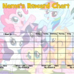 MY LITTLE PONY JOB BEHAVIOR REWARD HOMEWORK CHART FREE PEN STICKERS