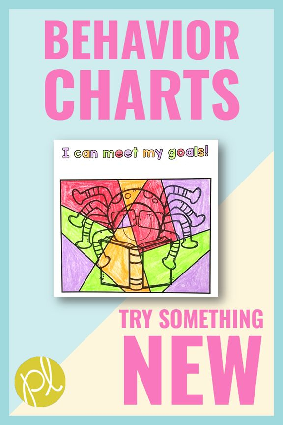 Positive Behavior Color By Code Charts Behaviour Chart Positive