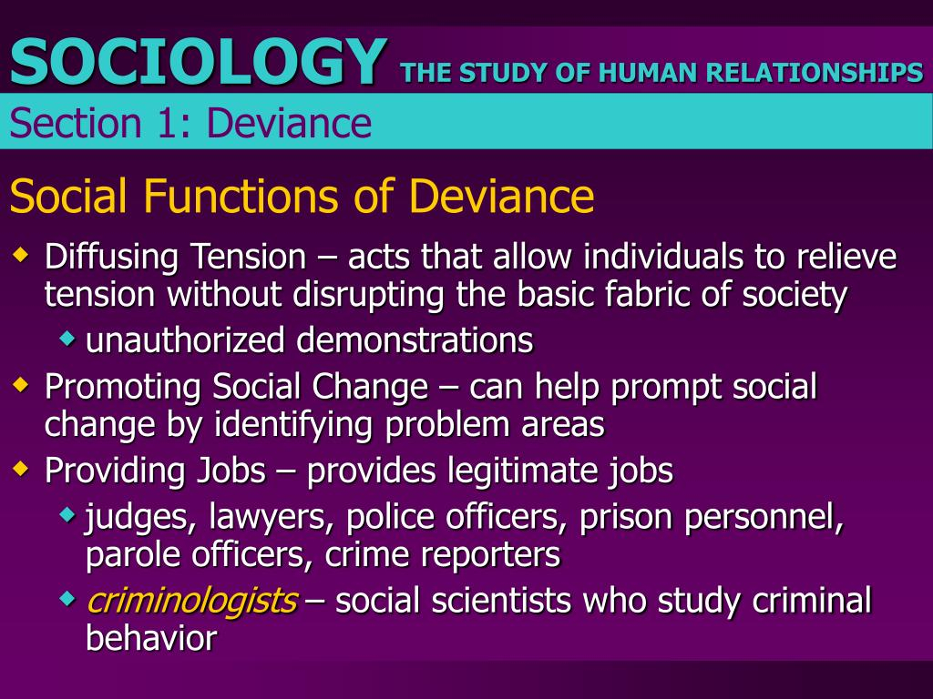PPT CHAPTER 8 Deviance And Social Control PowerPoint Presentation 