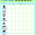 Printable chore chart for preschoolers1 jpg 1800 2250 Chores For