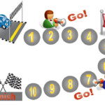 Racing Car Sticker Charts Sticker Chart Reward Chart Kids Behaviour