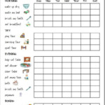 Responsibility Chart Chore Chart Chore Chart Kids Kids Behavior