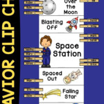 Space Behavior Clip Chart Space Theme Classroom Space Classroom