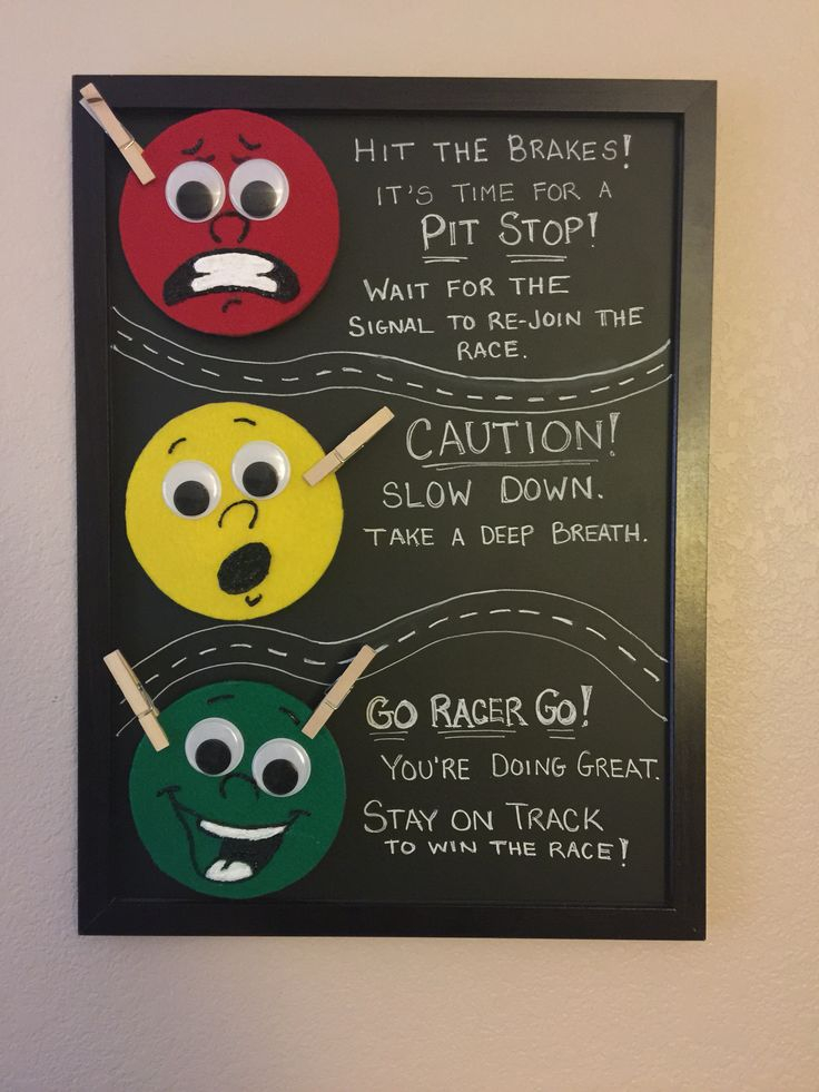 Stoplight Car Racer Themed Behavior Chart Love How This Turned Out 