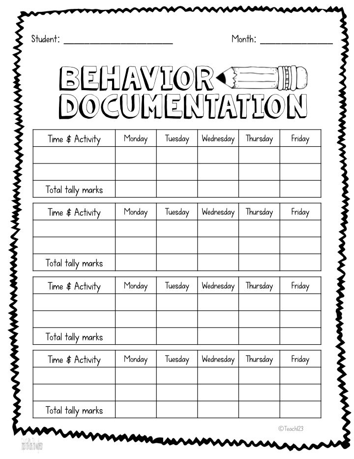 The 25 Best School Behavior Chart Ideas On Pinterest Classroom 