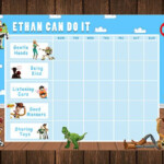 Toy Story Toddler Reward Chart Behaviour By IslaKateDesigns Toddler