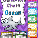 Under The Sea Behavior Chart Ocean Theme Classroom Ocean Theme