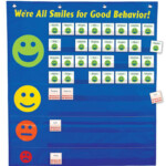 We re All Smiles For School Behavior Pocket Chart Classroom Behavior