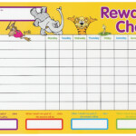 Behavior Sticker Chart Template Fresh 11 Reward Charts For Kids
