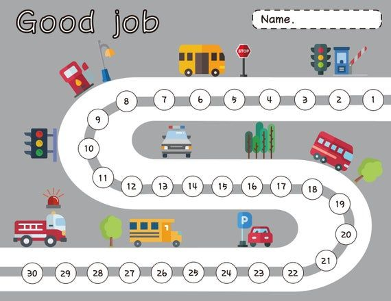 CARS Reward Chart For Kids Good Parenting Solution Chore Etsy In 2021 