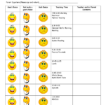 Daily Behavior Chart Template Behavior Chart Printable Individual