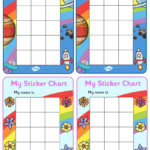 My Sticker Reward Chart Primary Resource Behavior Chart Preschool