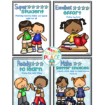 This Is A Classroom D cor Behavior Chart Blue And Green Theme Pack