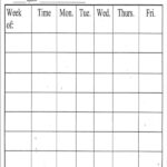 8 Printable Behavior Chart Template 9 Free Word PDF Format Download