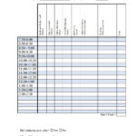 Aba Behavior Chart Printable