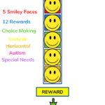 Autism Visual Behavior Reward Chart For Special Education