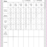 Behavior Charts For Students