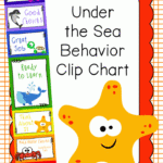 Behavior Clip Chart Behavior Management UNDER THE SEA 2