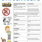 Behavior Expectations Chart For Kiddos Giving Clear Expectations To