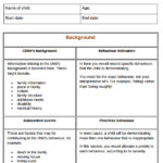 Behavior Management Plan 10 Examples Format Pdf