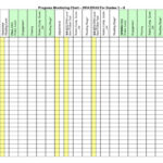 Behavior Tracking Chart Template Business