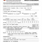 Behavioral Risk Assessment Form