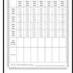 Behaviour Management Printable Reward Charts