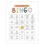 Bingo Chore Chart