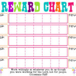 Blank Reward Chart Printable Reward Chart Template Reward Chart Kids