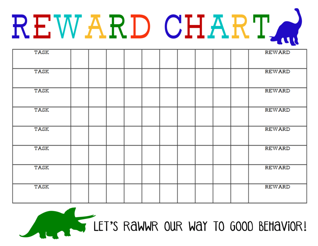 Blank Sticker Chart Tunu redmini co Inside Blank Reward Chart 