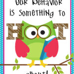 Bright Coloful OWL Theme Behavior Clip Chart By ARTrageous FUN On