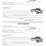 Bus Behavior Chart BehaviorChart