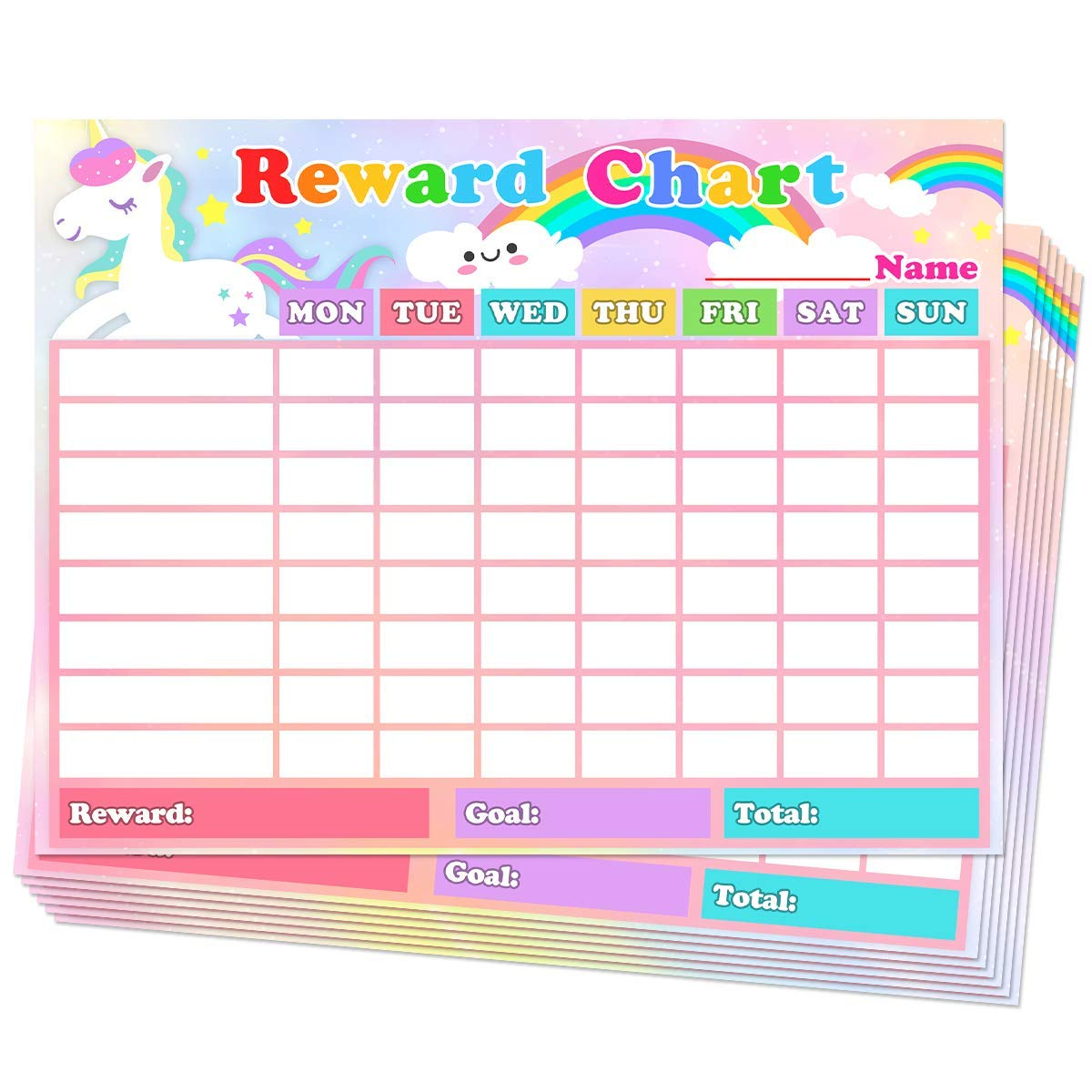 Buy Chore Chart For Kids Dry Erase Reward Chart Reusable Self Adhesive 