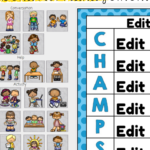 Champs Behavior Chart Pdf